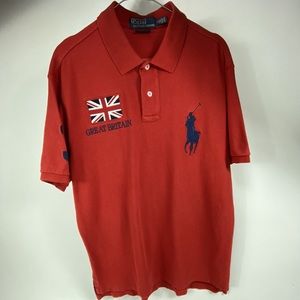 Great Britain vintage polo shirt